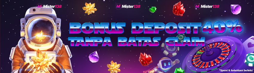 BONUS DEPOSIT 40%