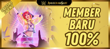 BONUS MEMBER BARU 100%