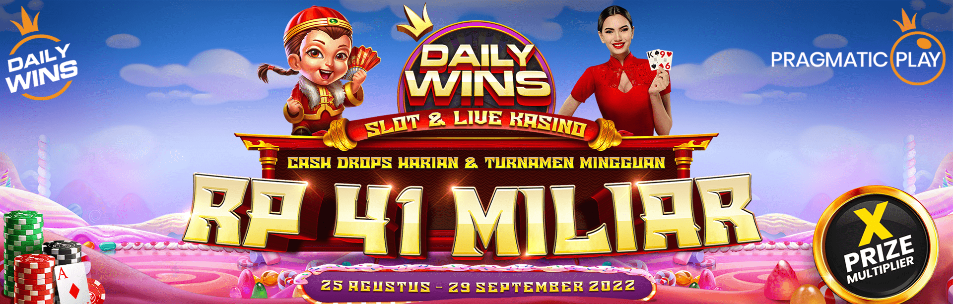DAILY WINS HINGAGA 41 MILLIAR