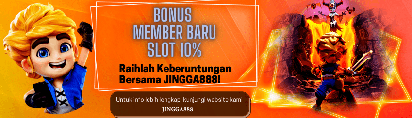 BONUS NEW MEMBER SLOT 10%