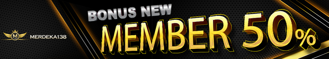 BONUS NEW MEMBER 50%