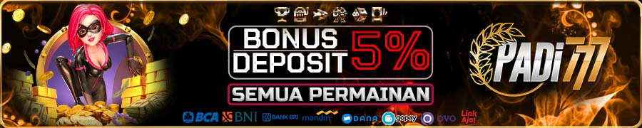 BONUS DEPOSIT SEMUA PERMAINAN 5%