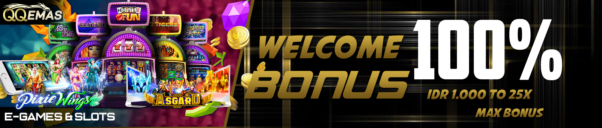 Welcome Bonus 100%