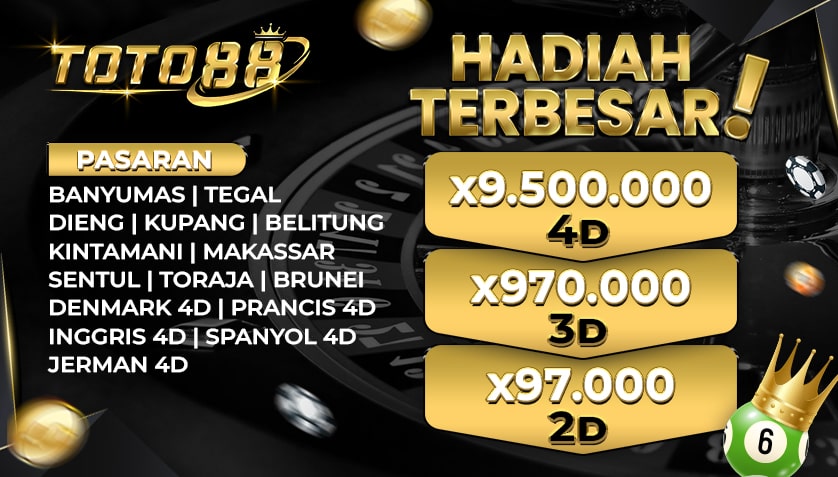 Hadiah Terbesar TOTO88