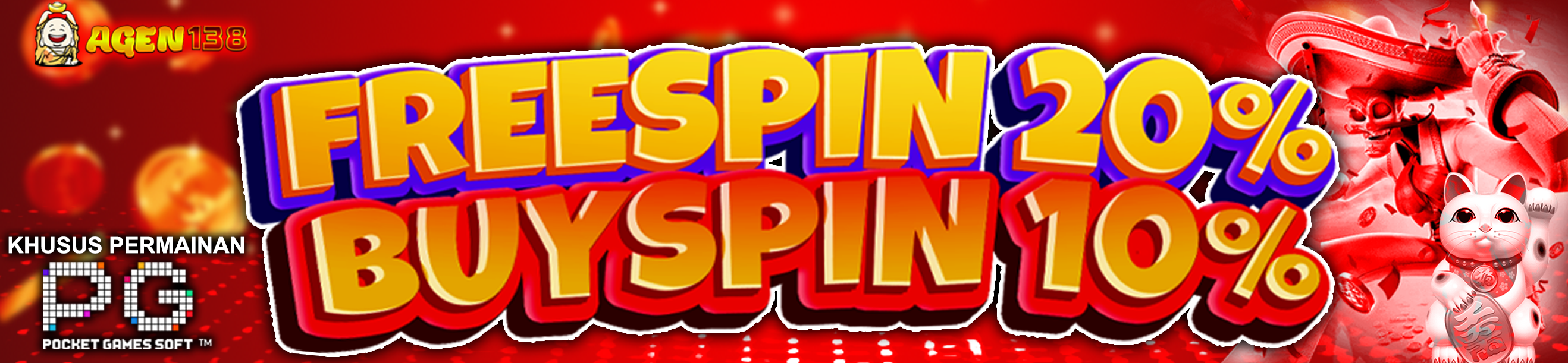 FREESPIN 20% BUYSPIN 10%
