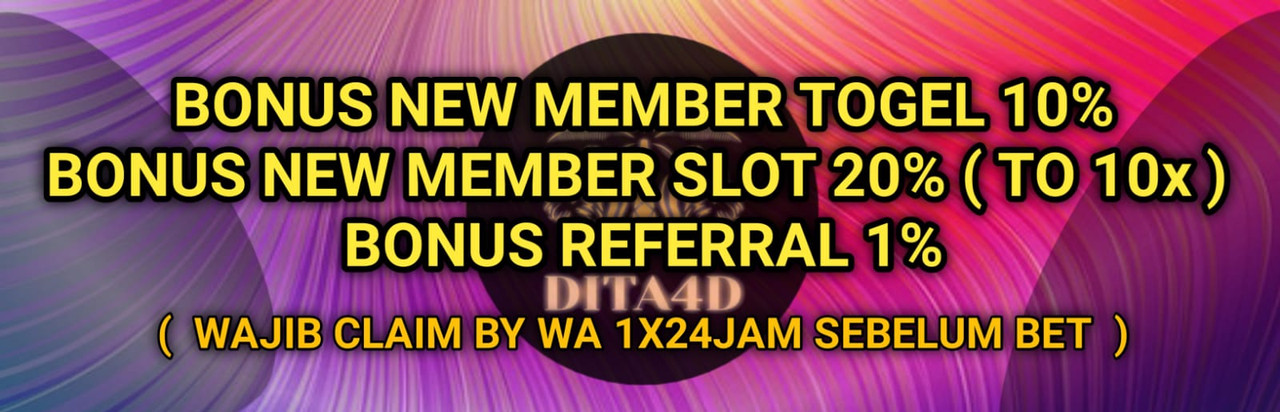 BONUS NEW MEMBER SLOT 20%