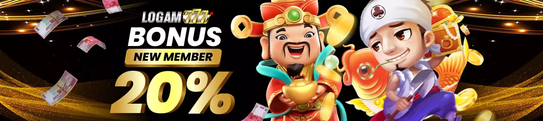 Bonus New Member 20%