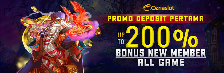 bonus new member 200%