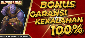 BONUS GARANSI KEKALAHAN 100%