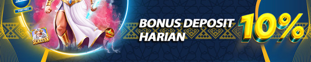 BONUS DEPOSIT HARIAN 10%