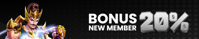 BONUS NEW MEMBER 20%