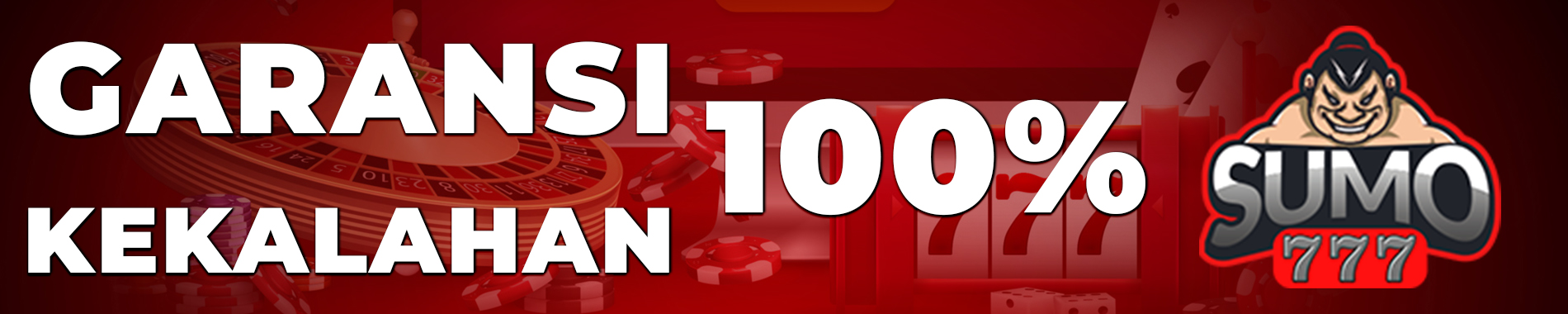 CLAIM BONUS KEKALAHAN 100%
