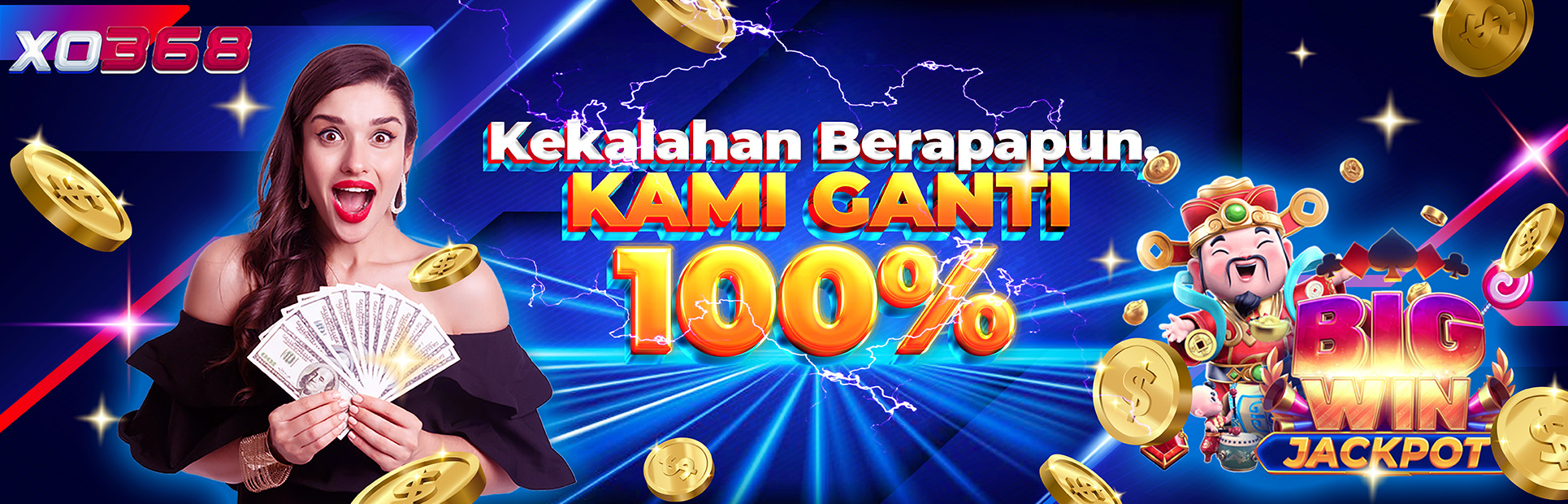 GARANSI KEKALAHAN 100% - KEKALAHAN BERAPAPUN KITA GANTI