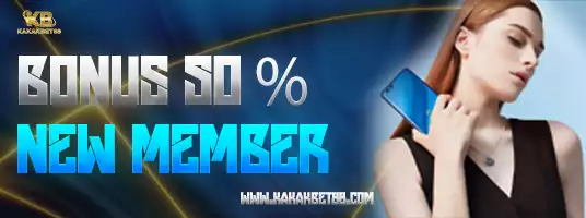 BONUS NEW MEMBER 50%