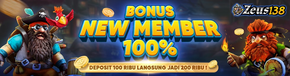 BONUS NEW MEMBER 100%