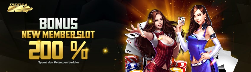 WELCOME BONUS SLOT 200%
