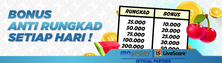 BONUS ANTI RUNGKAD SETIAP HARI