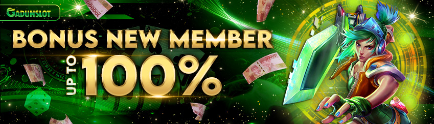 BONUS NEW MEMBER SLOT DAN LIVE CASINO 100%
