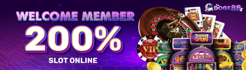 BONUS NEW MEMBER 200% SLOT ONLINE