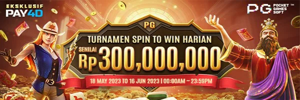 TURNAMEN SPIN TO WIN HARIAN HINGAA 300jt