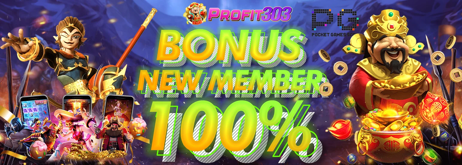 BONUS NEW MEMBER 100%