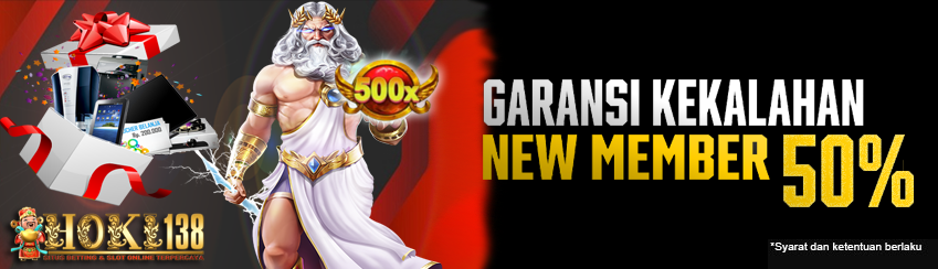 BONUS GARANSI KEKALAHAN SLOT 50%